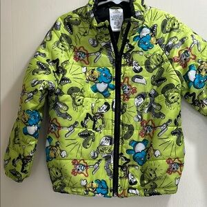 Boys Disney Pixar Toy Story Puffer Jacket in new condition size (4)